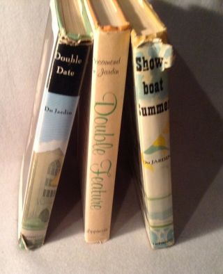 1950 ' s Rosamond Du Jardin Books,  Double Date,  Double Feature,  Showboat Summer 3