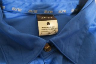 Nike Elite University of Kentucky Wildcats Dri - Fit Polo Large Blue 23446X - KE1 3