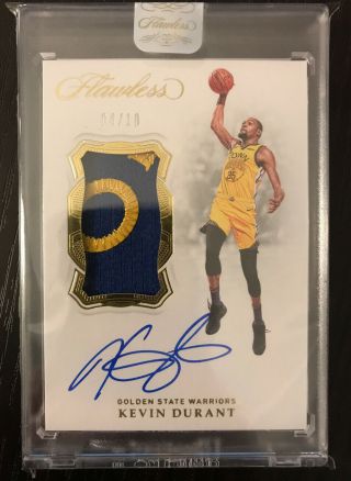 2018 - 19 Flawless Kevin Durant Auto Patch 