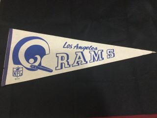 Los Angeles Rams One Bar Pennant 30x12