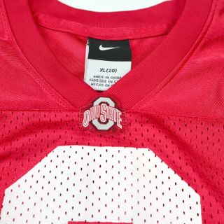 Nike Team Ohio State Buckeyes 2 Youth Size XL OSU Football Chase Young jersey 3