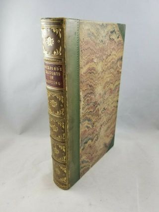 Fine Leather Binding Thoughts On Hunting Peter Beckford 1840 Cowie Jolland