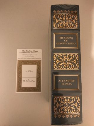 Easton Press The Count Of Monte Cristo Alexandre Dumas