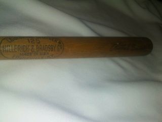Roberto Clemente Louisville Slugger Mini Baseball Bat 125 Hillerich & Bradsby
