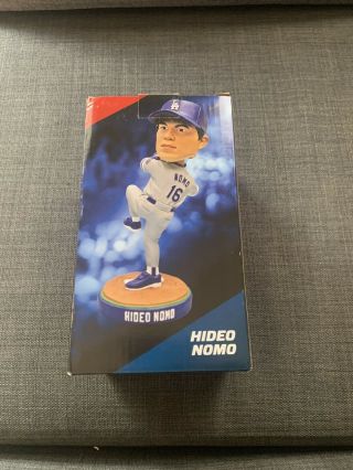 2013 Hideo Nomo Los Angeles Dodgers Sga Bobblehead - Nib
