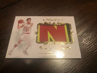 Trae Young 2018 - 19 Flawless Jumbo Game Worn Letter Patch Rookie / 10