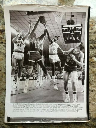 Willis Reed 1971 - 74 Press Photos - York Knicks $14.  99 Each