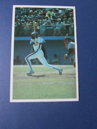 Andre Dawson Montreal Expos 1984 Team Issue Spring Training Postcard Cubs