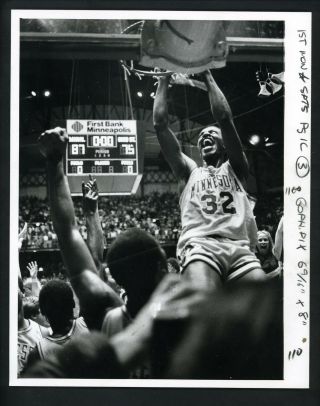 Minnesota Golden Gophers Defeat Ohio State Big Ten Title 1982 Press Photo Tucker