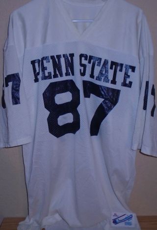 Vintage 1980s Penn State Nittany Lions Football Jersey Champion Xl