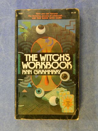 The Witches Workbook By Ann Grammary Rare Book Out Of Print