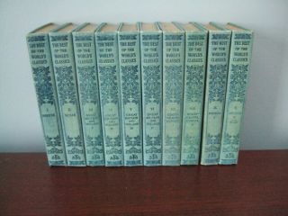 Vtg 1909 Complete 10 Volume Set The Best Of The World 