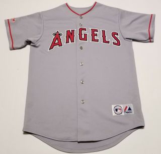 Anaheim Angels Darin Erstad 17 MLB Majestic Men ' s Medium Jersey 3