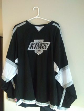 Vintage Los Angeles Kings 10 Sewn Black/silver Hockey Jersey Xl