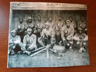 Wichita Falls Negro League Baseball Team Photo Reprint Texas Black Spudders