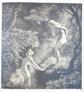 1977 1st Favourite Etchings - Norman Lindsay 100 Large Plates Au