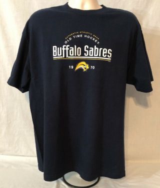 Old Time Sports Old Time Hockey Buffalo Sabres Retro Sabres T - Shirt Men Size Xl