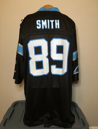 Reebok Carolina Panthers Steve Smith 89 Nfl Football Jersey Men’s Size Xxl