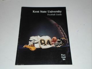 1984 Kent State College Football Media Guide Ex - 30