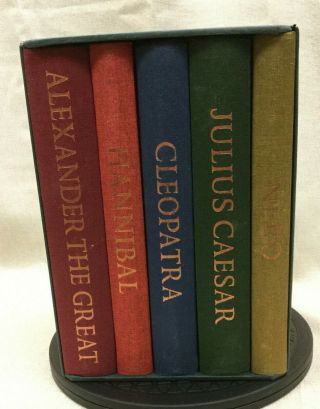 Rulers Of The Ancient World 5 Volumes Folio Society Hardcover Slipcase