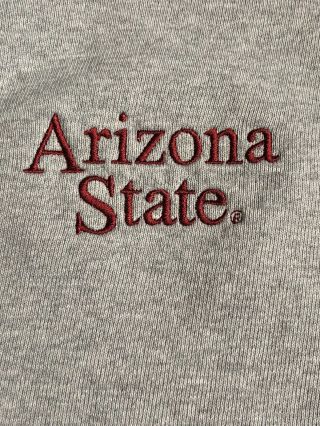Vintage Champion Arizona State Sun Devils Pullover Crewneck Sweatshirt Sz XL 2