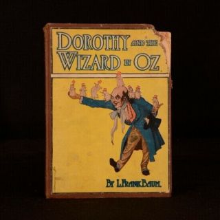 C1930 Dorothy And The Wizard In Oz L Frank Baum Illustrated Childrens Story