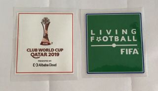Club World Cup Qatar 2019 Patch Badge Living Football Liverpool Fc Flamengo