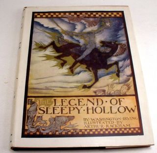 The Legend Of Sleepy Hollow Washington Irving Arthur Rackham Illustrations 1928