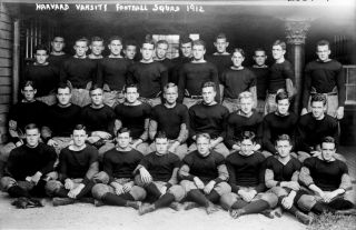 1912 Harvard University Football Team Vintage Photograph - 11 " X 17 " Reprint