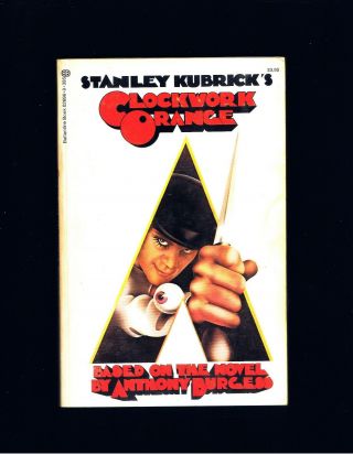 Rare Stanley Kubrick Movie Tie - In Clockwork Orange Screenplay 1972 Ex.  Cond