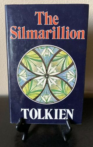 Jrr Tolkien - The Silmarillion - 1977 First Uk Edition,  Export W/ Map Hc & Dj