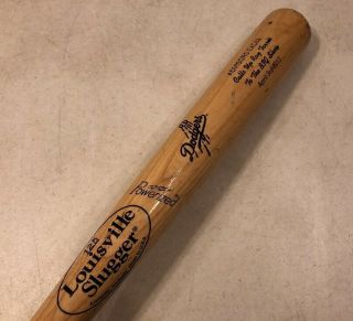 125 Louisville Slugger Powerized Wood Baseball Bat Dodgers Ray Torres