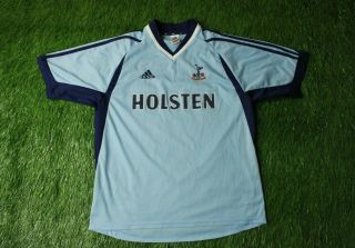 Tottenham Hotspur 2001 - 2002 Football Shirt Jersey Away Adidas Size L