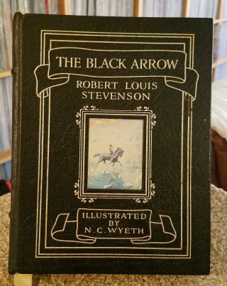 Easton Press The Black Arrow Robert Louis Stevenson Wyeth Illustrations Leather