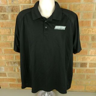 Roush Fenway Ford Racing Short Sleeve Polo Shirt Team Issued Men 