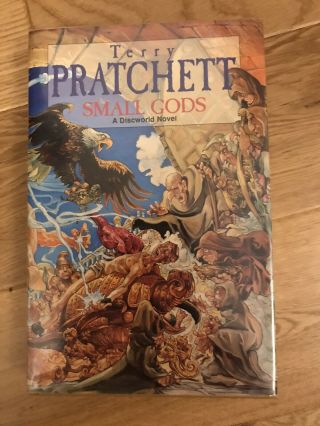 Terry Pratchett.  Small Gods Uk 1st Edition 1st Impression.