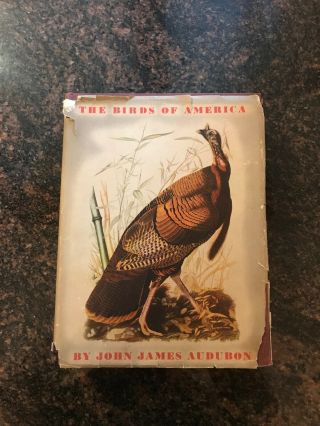 1942 John James Audubon Birds Of America Book From Drawings
