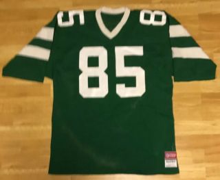 Vintage Mcgregor Sand Knit York Jets 85 Football Jersey Size Xl