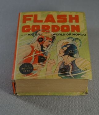 1937 Flash Gordon In The Water World Of Mongo Big Little Book