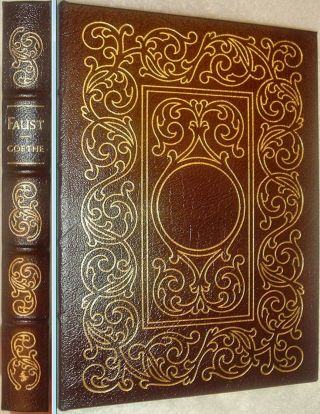 Faust A Tragedy By Johann Wolfgang Von Goethe Easton Press Leather 1980