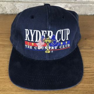 Vintage Ryder Cup The Country Club 1999 Brookline Ma Golf Tournament Hat
