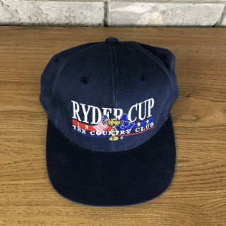 VIntage Ryder Cup The Country Club 1999 Brookline MA Golf Tournament Hat 3
