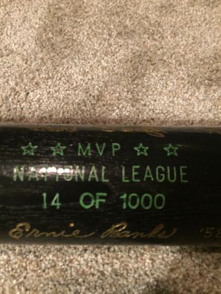National League Mvp Hall Of Fame Commemorative Black Bat