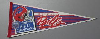 Buffalo Bills Bowl Xxv 1990 Afc Champions Full Size Pennant