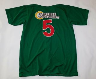 Vtg Game Worn PERICOS 5 Unknown Mexican MEXICO Beisbol Baseball Jersey Men ' s L 2