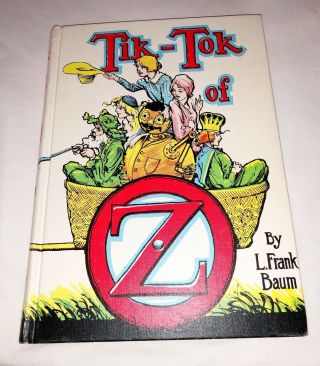 Tik - Tok Of Oz By L Frank Baum 1914 Classic Hardcover Hc