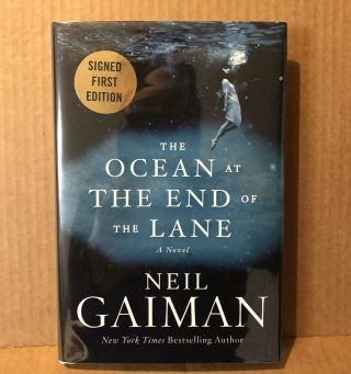 The Ocean At The End Of The Lane By Neil Gaiman Signed 1st