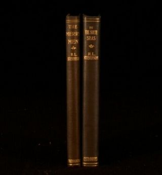 1918 - 1920 2 Vol South Seas And Merry Men Robert Louis Stevenson