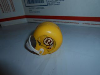 Vtg 1970 Nfl Football Washington Redskins Gumball Machine Helmet Rare Yellow