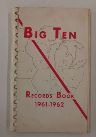 Western Conference Big 10 Record Book Football Baseball Basketball 1961 J65908